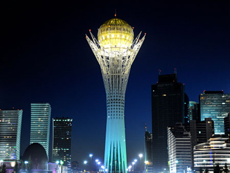 Байтерек - главный символ Астаны - Достопримечательности Астаны - Астана
